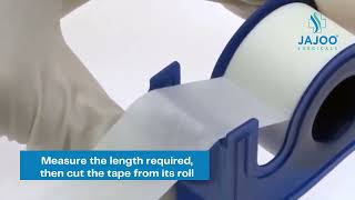 How to use Microporous Surgical Paper Tape [upl. by Aihpled]