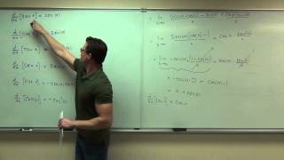 Calculus 1 Lecture 25 Finding Derivatives of Trigonometric Functions [upl. by Atsuj]