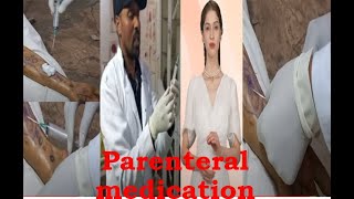 parenteral medication intradermal injection TAT [upl. by Reena685]