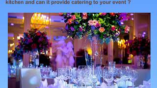 10 Things to Consider When Choosing your Event Venue [upl. by Nnalorac]