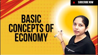 Class 1 Basic Concept Of Economics  Economics For All competitive exam  By Niharika Tyagi [upl. by Anabahs]