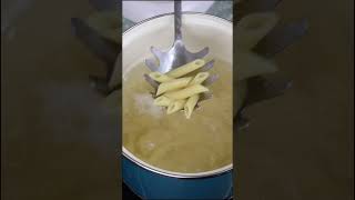 five minutes to cook cream pasta [upl. by Ahsienot]