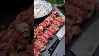 Rinder Schaschlik aus dem Tandoor schaschlik тандыр [upl. by Brey]