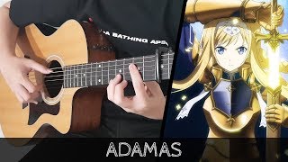 【Sword Art Online Alicization OP】 ADAMAS  Fingerstyle Guitar Cover [upl. by Licastro856]