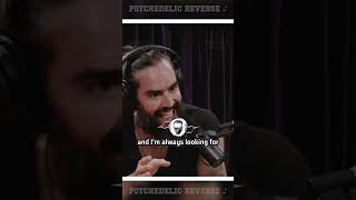 Russell Brand on DMT🍄 Psychedelics are not pleasure seeking drugs but rather spiritual portal jre [upl. by Eitsud]