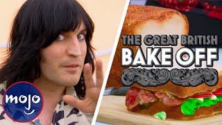 Top 10 Incredible Great British Bake Off Creations [upl. by Nommad]