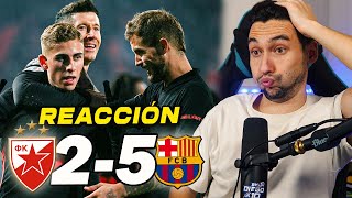 REACCIONES DE UN HINCHA al Estrella Roja vs Barcelona 25 VAN SOBRADOS  ByDiegoX10 [upl. by Ordnassela]