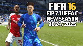 FIFA 16 PC  FIP V71 UEFA C UPDATE SEASON 20242025  NEW UPDATE 1592024 [upl. by Ahsap]