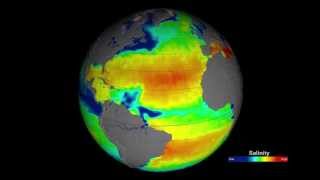 NASA  Aquarius Observations of Sea Surface Salinity [upl. by Sivaj]