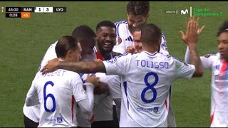 Alexandre Lacazette Goal Rangers vs Lyon 14 All Goals and Extended Highlights [upl. by Enwad]