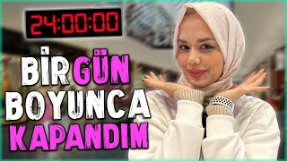 24 SAAT BOYUNCA KAPANDIM  Öykü Şok Oldu   OykuKarta [upl. by Yhprum]