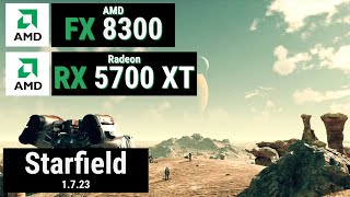 FX 8300 vs STARFIELD [upl. by Odirfliw799]