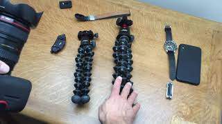 Joby Gorillapod 3k and 5k Pro Kit choice  which one [upl. by Nahtaneoj]