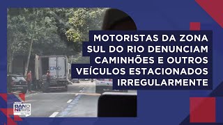 Trânsito caótico na Zona Sul estacionamento irregular e falta de fiscalização [upl. by Alyehc]