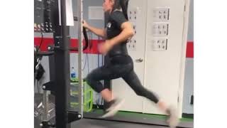 20 mph treadmill sprint [upl. by Eendys]