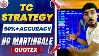 Powerful Strategy For Binary Trading  TC STRATEGY  QUOTEX LIVE TRADING [upl. by Nylodnew26]