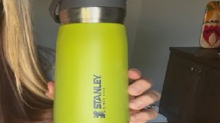 Stanley IceFlow Stainless Steel Bottle with Straw Review [upl. by Anaile]