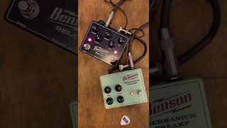 Benson Germanium Preamp Pt2 A few short clips benson bensonamps guitar germanium beardtone [upl. by Pleione]