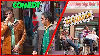 Besharam Movie Comedy Ranbir Kapoor Rishi Kapoor Javed Jaffery Shine  Abhinav Kashyap [upl. by Brosine694]