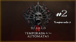 Diablo IV Temporada 3 2 🤖 La Enéada El estudio de Zoltun Kulle El Atrio y primeros Obeliscos [upl. by Cherey]