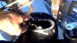 How to replace Harley Davidson fuel filter on Fuel Injected models Part 1 [upl. by Anilyx673]