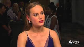 Brie Larson Talks Oscar Win [upl. by Ashil]