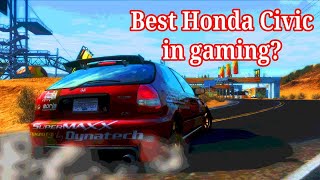 NFS Prostreet had the best feeling Honda Civic Ive played [upl. by Iahk]