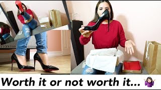 LOUBOUTIN UNBOXINGWORTH IT OR NOT WORTH IT [upl. by Norrej344]