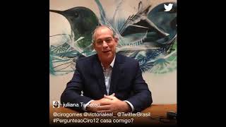 Ciro Gomes responde perguntas na sede do Twitter Brasil 19092018 [upl. by Enneirda]