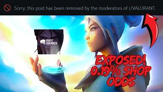 Riot DELETED This Post to Hide Their BROKEN Shop System 019 Odds Explained [upl. by Nerreg]