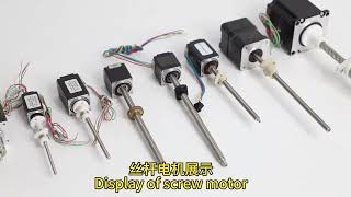 Linear Screw Stepper Motor [upl. by Marilyn]