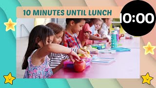 quot10Minute Timer Until Lunch Stay on Track with Your Break Timequot quot10Minute Lunch Countdown Timer [upl. by Htide]