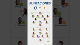 BRASIL VS URUGUAY  ELIMINATORIAS MUNDIAL 2026  Jornada 12 [upl. by Aehsrop921]