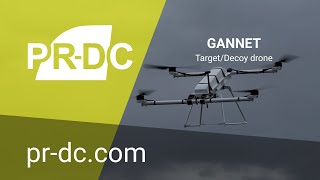 GANNET drone  Flight test  TargetDecoy drone [upl. by Dola]