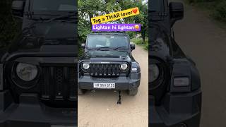 THAR modifications😝thar5door tharroxx thar subscribe ParmishVermaFilms carculture [upl. by Okiruy]