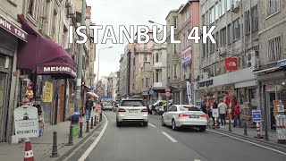 Istanbul 4K  Driving Downtown  Turkey [upl. by Marsden]