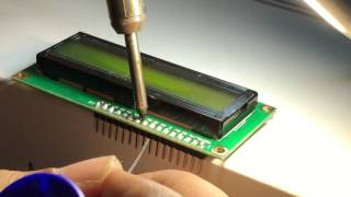 Soldering header pins to PCB or Arduino Tutorial for beginners [upl. by Audras111]