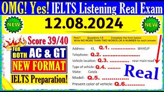 IELTS LISTENING PRACTICE TEST 2024 WITH ANSWERS  12082024 [upl. by Neils]