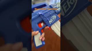 Nerf blue shock transition nerfblueshocknerfpewpew [upl. by Weidner]