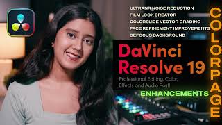 Introduction to the new and powerful Color Page enhancements  DaVinci Resolve 19 [upl. by Kaitlynn]