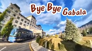 Bye bye Gabala Garden Hotel Gabala Azerbaijan [upl. by Ralat]