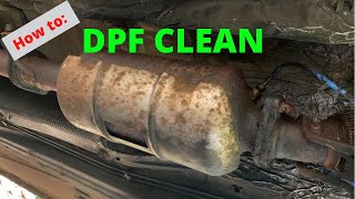 How to clean a diesel particulate filter DPF [upl. by Valle]