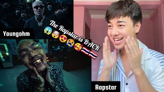 YOUNGOHM  RAPSTAR Official Video  REACTION ปฏิกิริยา  Thai Rap [upl. by Gabrielli731]