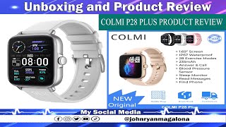 Unboxing Colmi P28 Plus Smart Watch Product Review [upl. by Aivek]