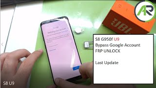 S8 G950f U9 FRP Unlock  Bypass Google Account [upl. by Oirelav]