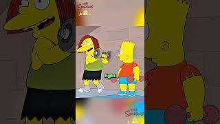 Barts Bold Style 😲🤣😂 simpsons highlights americandad [upl. by Kraus58]