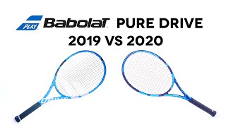 Raquette Babolat Pure Drive 2019 vs Pure Drive 2020 [upl. by Kumler112]