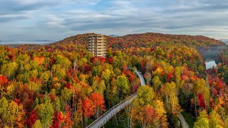 Visiting to Sentier des cimes Laurentides QuebecCanadaOct 52024 क्यानडाको रमणीय ठाउँहहरू [upl. by Davey880]