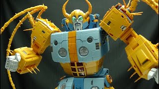 01 Studio CELL Unicron EmGos Transformers Reviews N Stuff [upl. by Guimond]