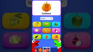 APP Baby Phone baby phone 1 VERDURAS en espanol 3 traductor [upl. by Wileen]